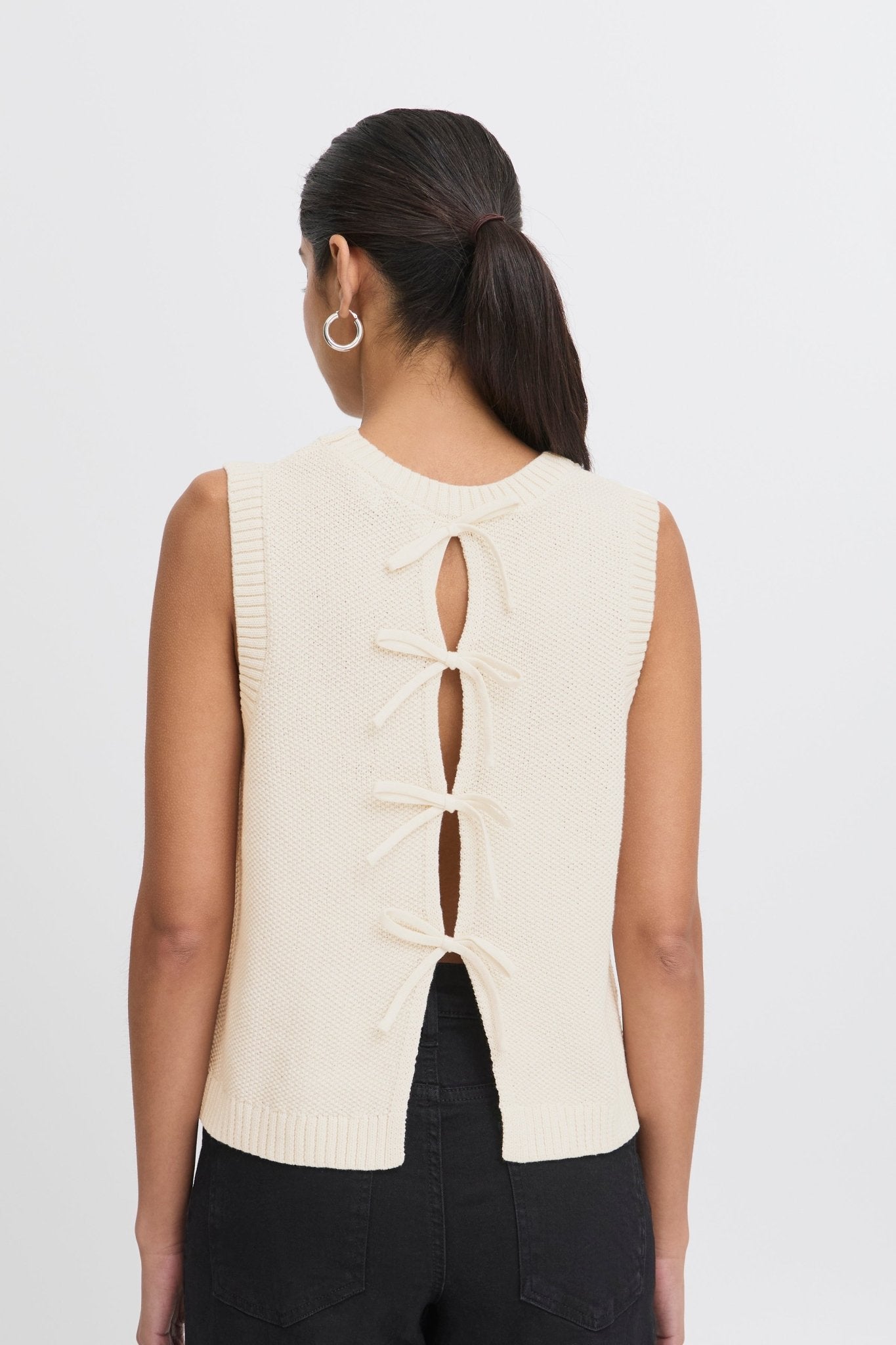 Ärmelloser Strick - Pollunder für Damen – Modern & vielseitig - Blossom Hair & Fashion