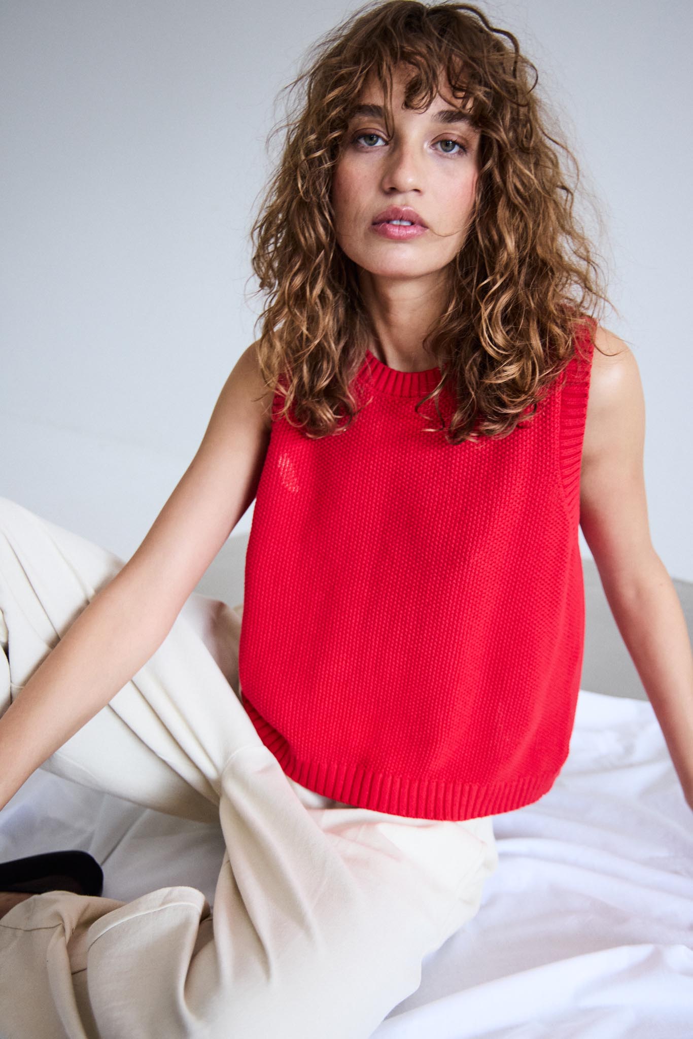 Ärmelloser Strick - Pollunder für Damen – Modern & vielseitig - Blossom Hair & Fashion