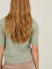 Basic Short sleeve sweater - Blossom Hair & Fashion