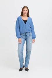 Cardigan Loose Fit blau - Blossom Hair & Fashion