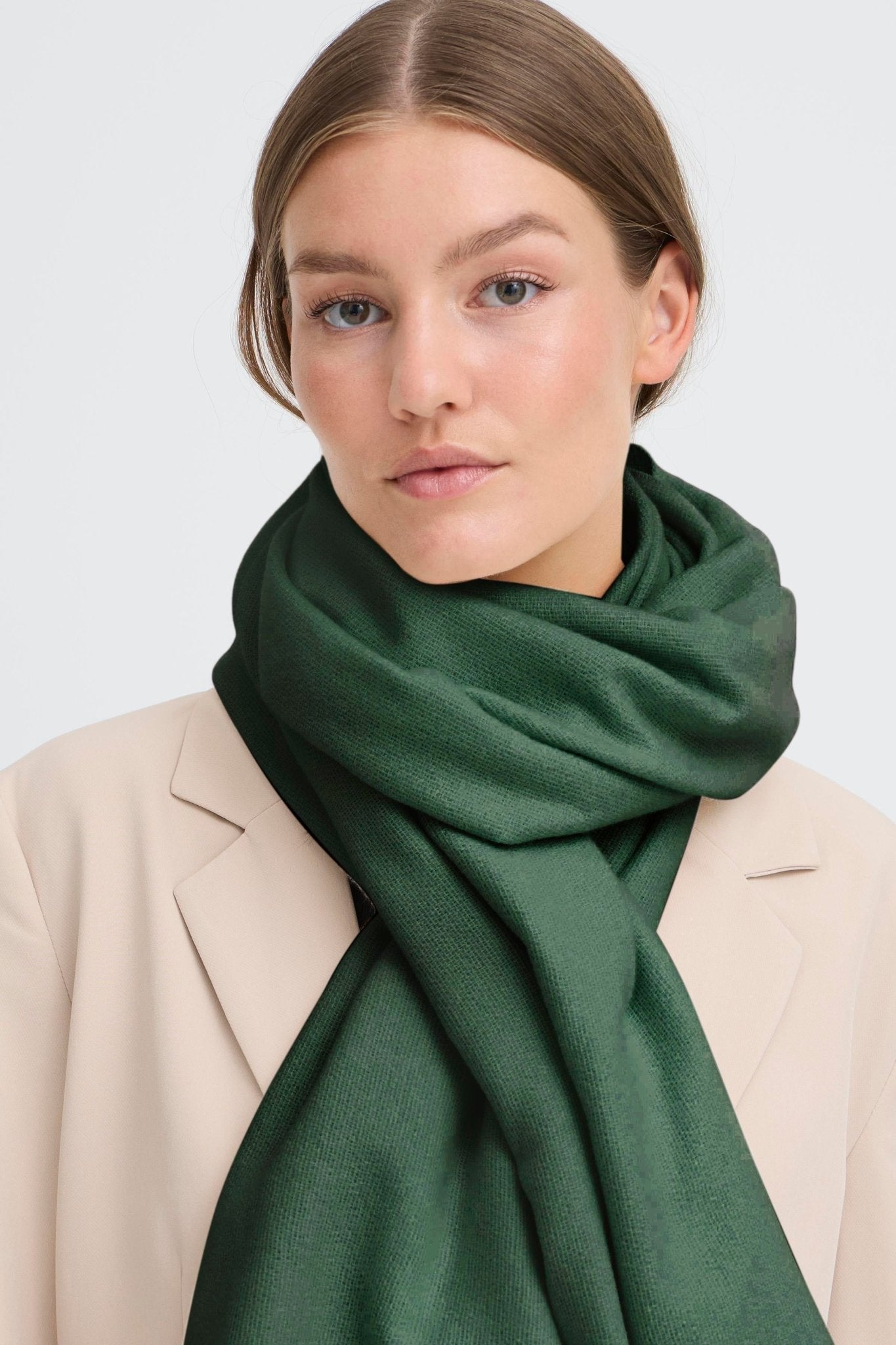 Damen Schal – Schwarz, Grün oder Blau - Blossom Hair & Fashion