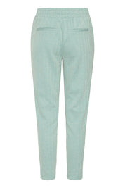 Elegante Hose mit elastischem Bund in Beryl Green - Blossom Hair & Fashion