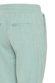 Elegante Hose mit elastischem Bund in Beryl Green - Blossom Hair & Fashion