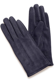 Handschuhe aus Veloursoptik mit Touch - Detail - Blossom Hair & Fashion