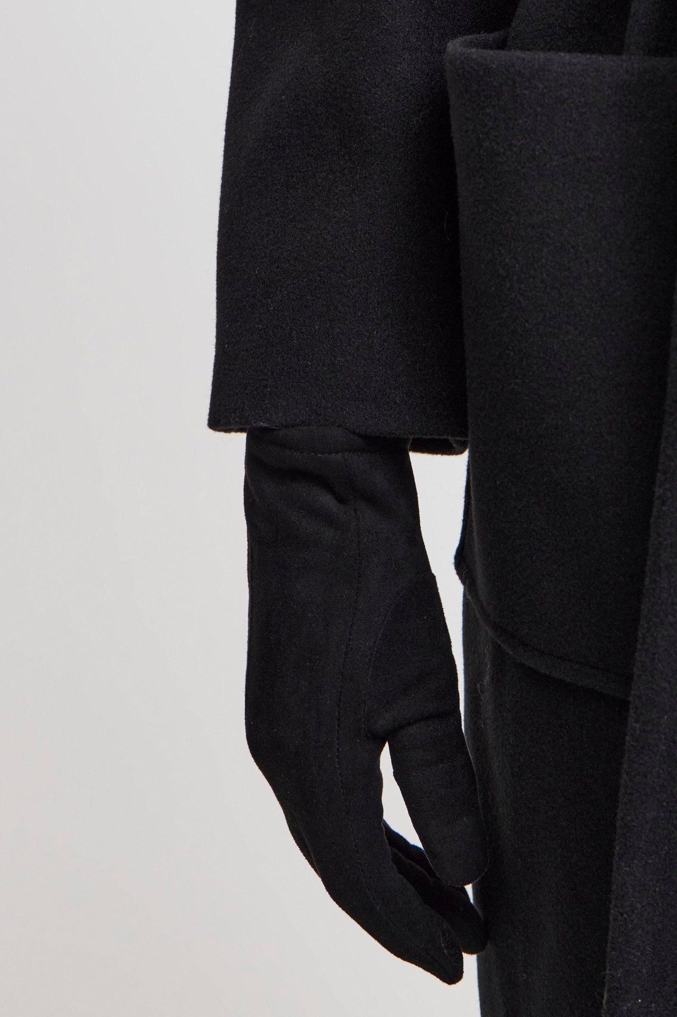 Handschuhe aus Veloursoptik mit Touch - Detail - Blossom Hair & Fashion