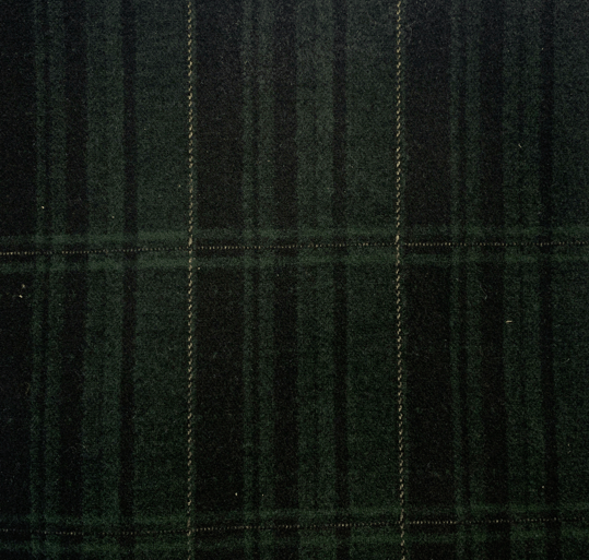 Karierte Hose Damen Schwarz Grün – Wide Leg - Blossom Hair & Fashion