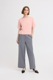 Kurzarm - Pullover mit Knopfleiste hinten - Blossom Hair & Fashion