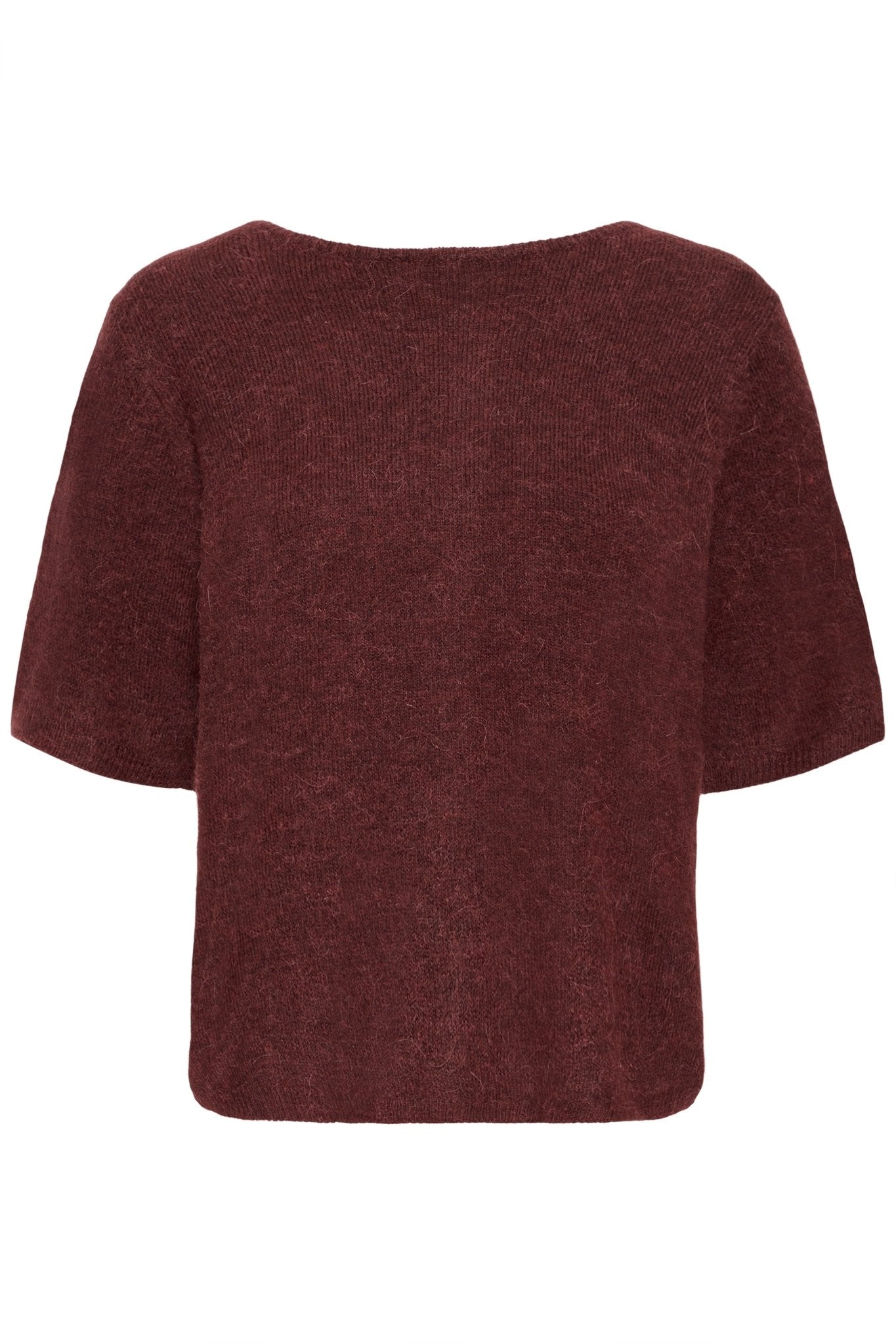 Kurzarm - Pullover mit Knopfleiste hinten - Blossom Hair & Fashion