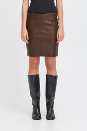 Minirock braun kurz - Blossom Hair & Fashion