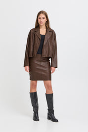 Minirock braun kurz - Blossom Hair & Fashion