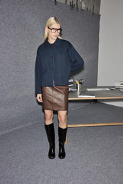 Minirock braun kurz - Blossom Hair & Fashion