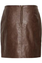 Minirock braun kurz - Blossom Hair & Fashion