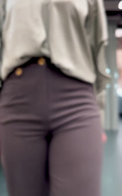 Palazzo Hose mit Glitzer-Effekt – Stilvoll & Bequem