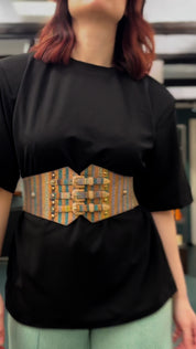 Schimmernder Glitzergürtel für besondere Momente