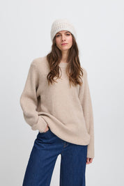 Strickmütze mit Umschlag – Ripp, warm & soft - Blossom Hair & Fashion