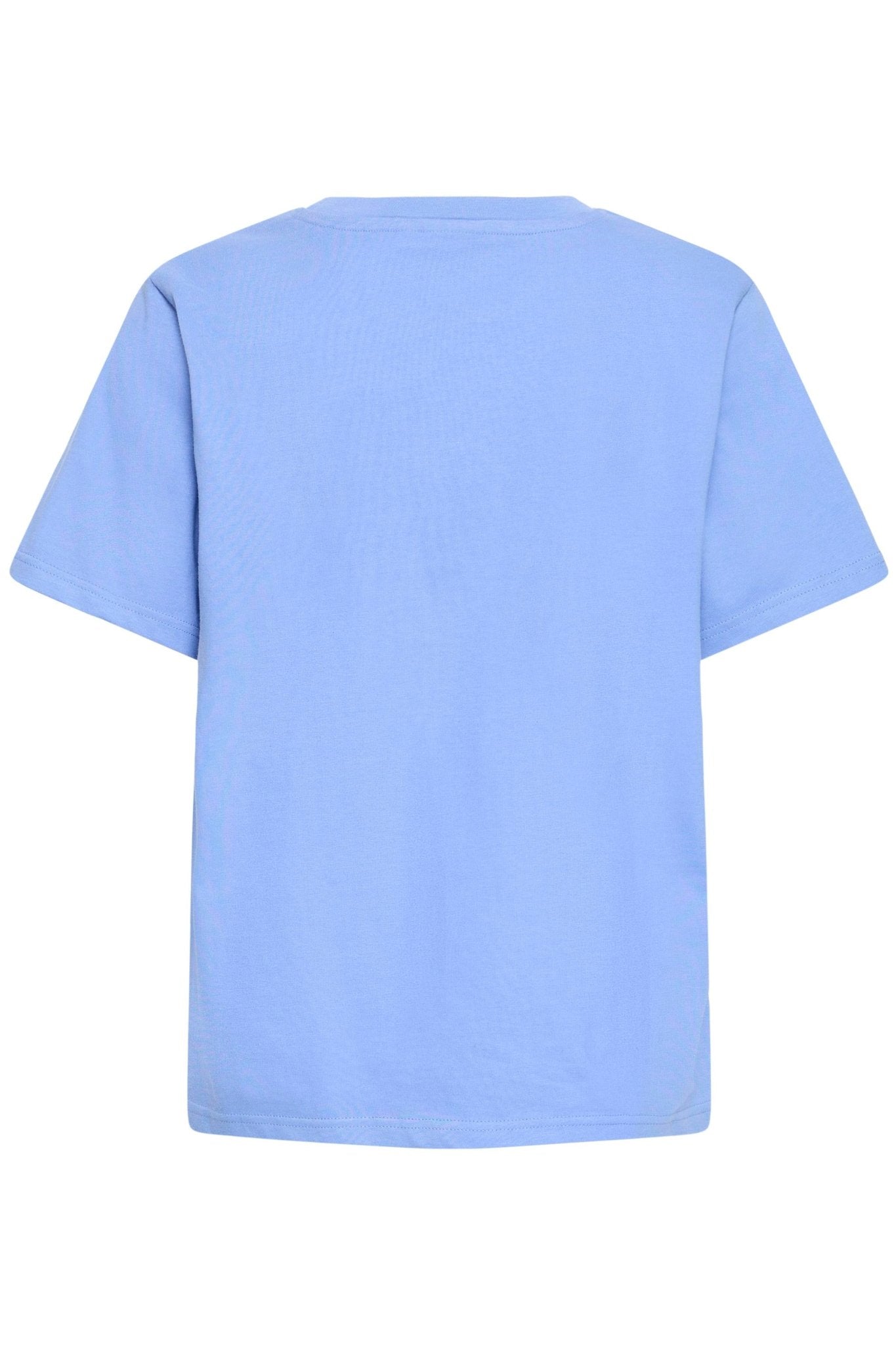 T-Shirt Loose Fit rot & blau - Blossom Hair & Fashion