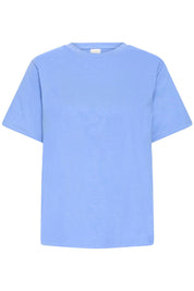 T-Shirt Loose Fit rot & blau - Blossom Hair & Fashion