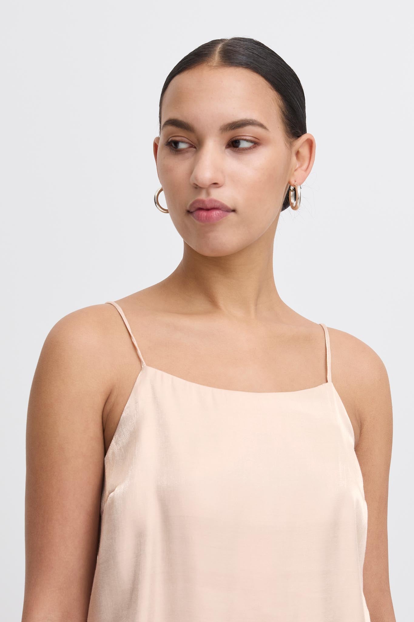 Trägertop in Seidenoptik – rosé - Blossom Hair & Fashion