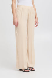 Weite Damenhose mit Gummibund in verschiedenen Farben - Blossom Hair & Fashion