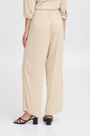 Weite Damenhose mit Gummibund in verschiedenen Farben - Blossom Hair & Fashion