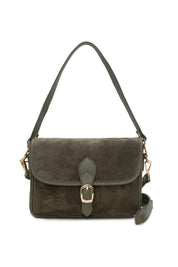 Wildleder Schultertasche – Eleganz & Funktionalität in einem Design - Blossom Hair & Fashion