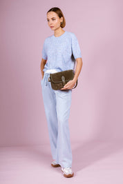 Wildleder Schultertasche – Eleganz & Funktionalität in einem Design - Blossom Hair & Fashion