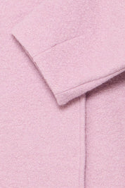 Wolljacke Loose Fit kurz in Grau oder Rosa - Blossom Hair & Fashion