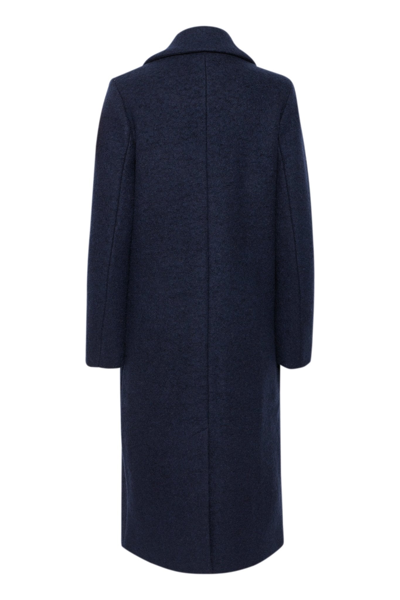 Wollmantel Regular Fit navy - Blossom Hair & Fashion