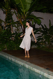 Hemdblusenkleid mit Streifen