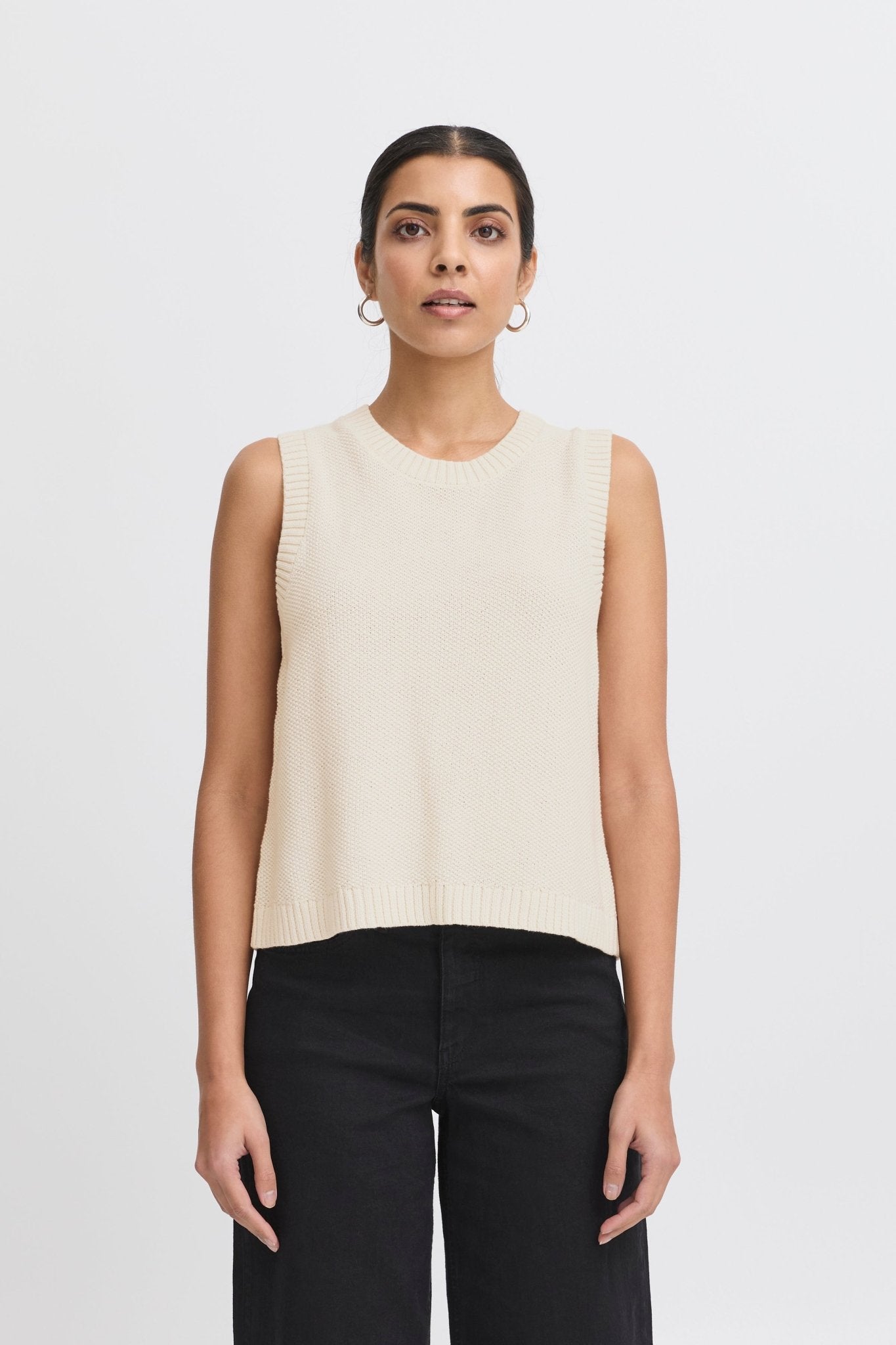 Ärmelloser Strick - Pollunder für Damen – Modern & vielseitig - Blossom Hair & Fashion
