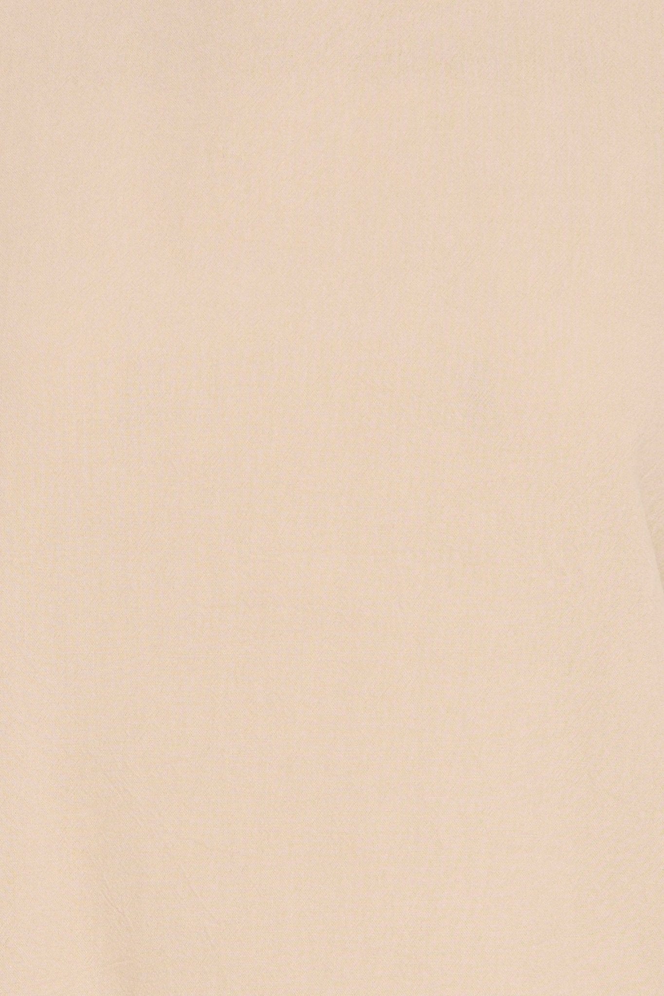 Ärmelloses Baumwolltop mit Rundhals in Beige oder Off - White - Blossom Hair & Fashion