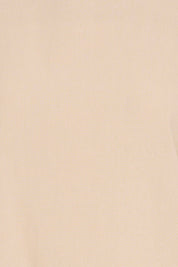 Ärmelloses Baumwolltop mit Rundhals in Beige oder Off - White - Blossom Hair & Fashion
