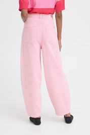 Barrel Leg Jeans in Rosa - Blossom Hair & Fashion