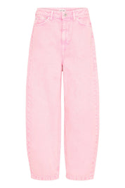 Barrel Leg Jeans in Rosa - Blossom Hair & Fashion