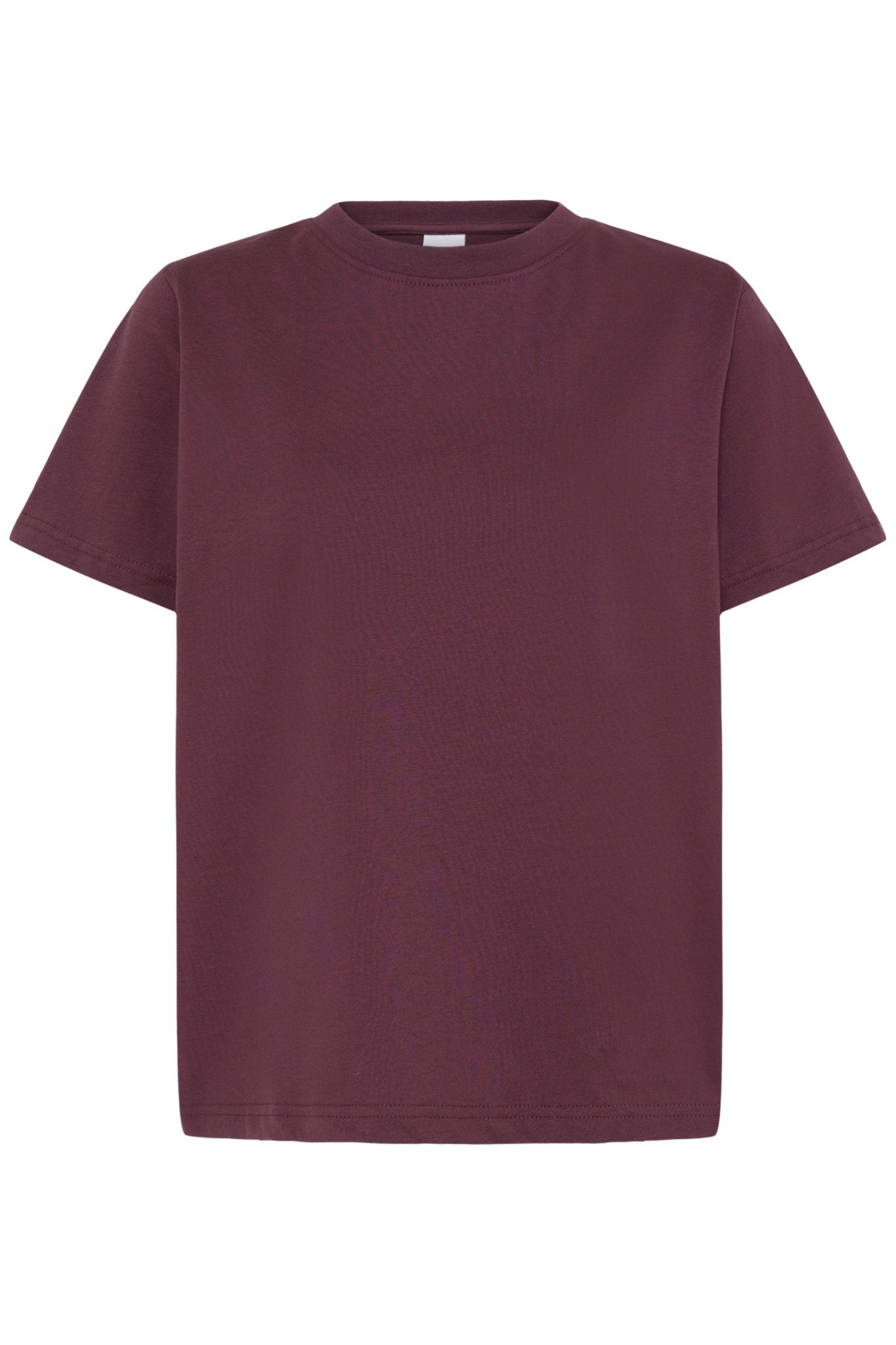 Basic T-Shirt dunkelrot - Blossom Hair & Fashion