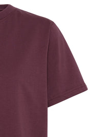 Basic T-Shirt dunkelrot - Blossom Hair & Fashion