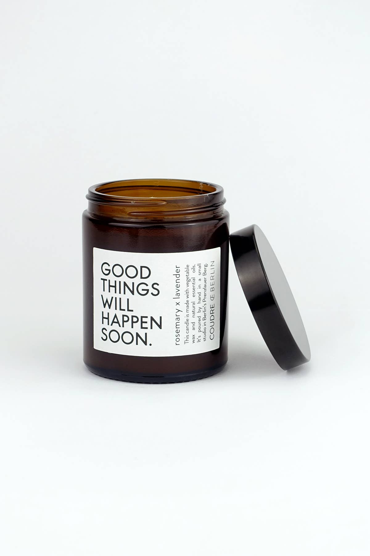 Beruhigende Duftkerze – Good Things: Rosmarin x Lavendel - Blossom Hair & Fashion