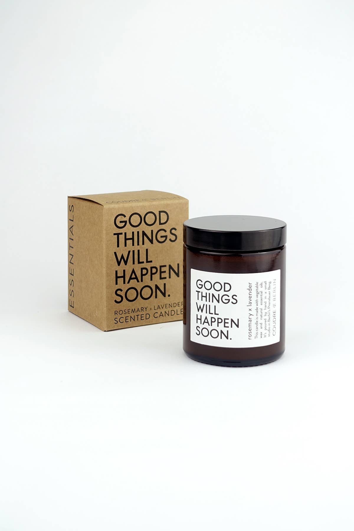 Beruhigende Duftkerze – Good Things: Rosmarin x Lavendel - Blossom Hair & Fashion