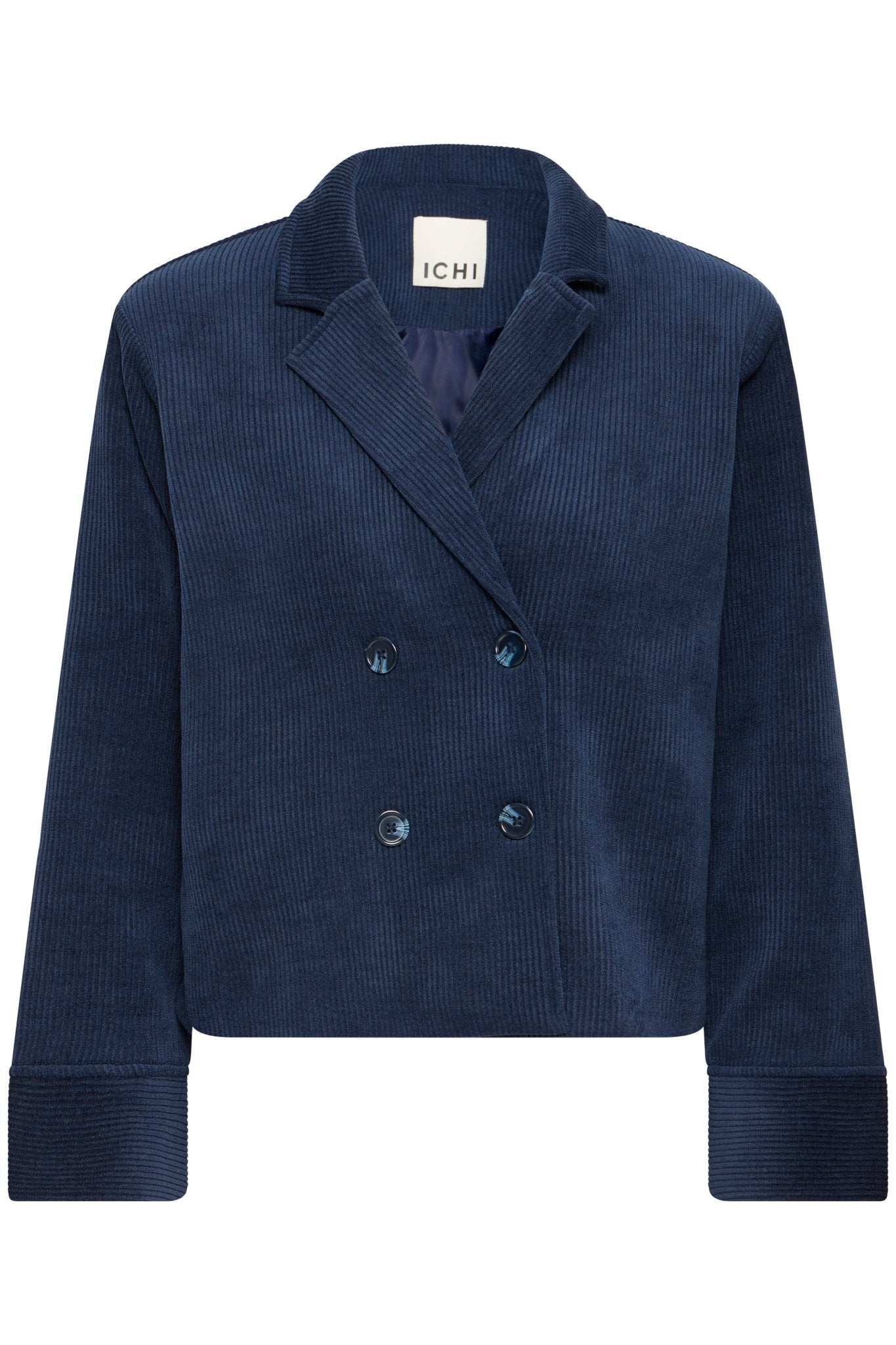 Blazer in Navy Cordoptik - Blossom Hair & Fashion