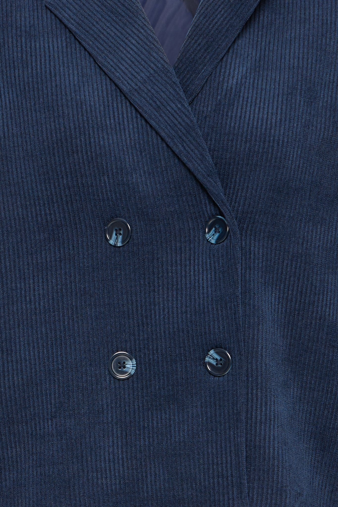 Blazer in Navy Cordoptik - Blossom Hair & Fashion
