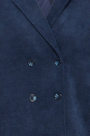 Blazer in Navy Cordoptik - Blossom Hair & Fashion