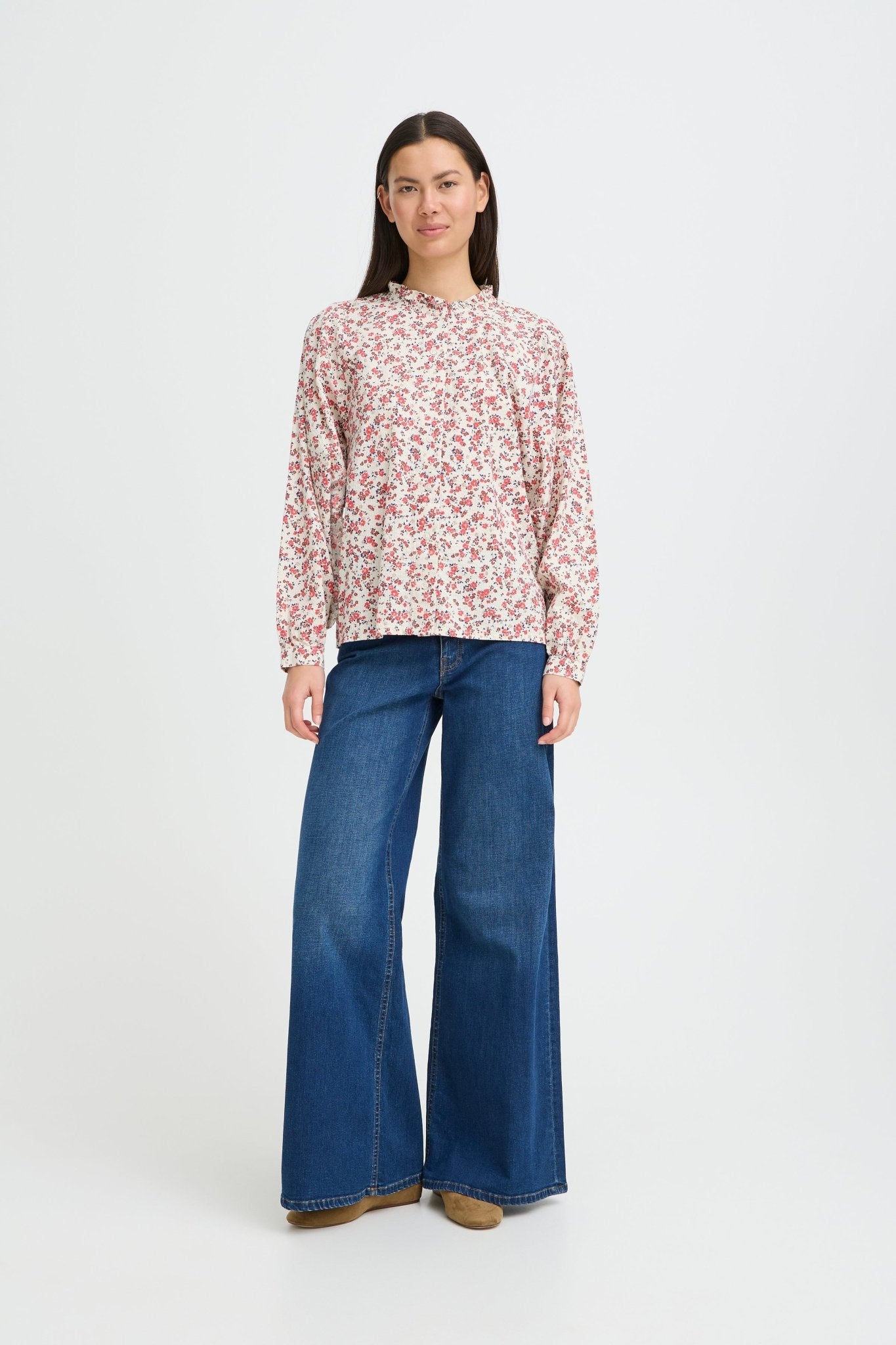 Bluse mit Blumenmuster im Loose Fit - Blossom Hair & Fashion