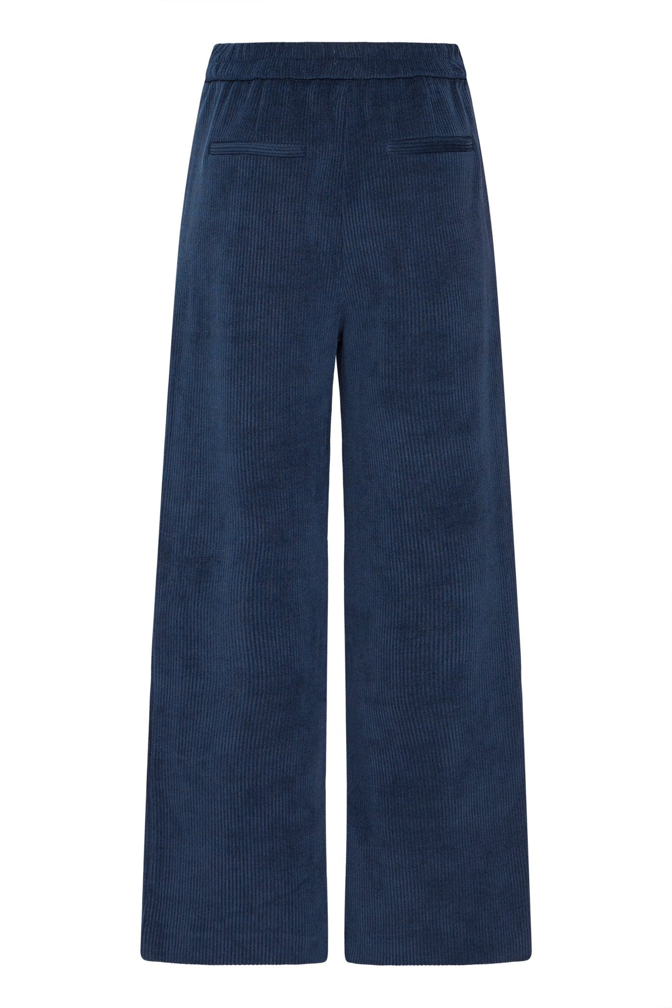 Cordhose in Navy mit geradem Bein - Blossom Hair & Fashion