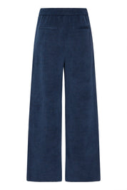 Cordhose in Navy mit geradem Bein - Blossom Hair & Fashion