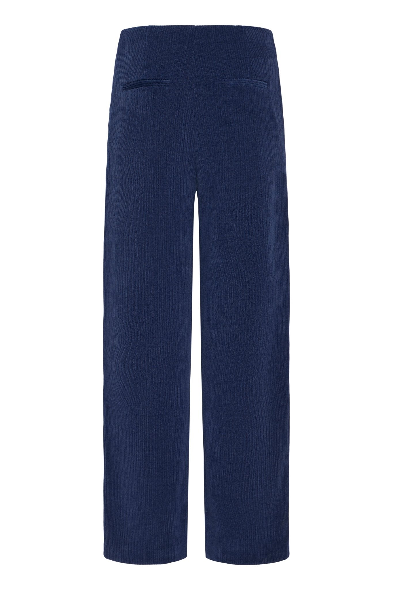 Cordhose weit in Dunkelblau - Blossom Hair & Fashion