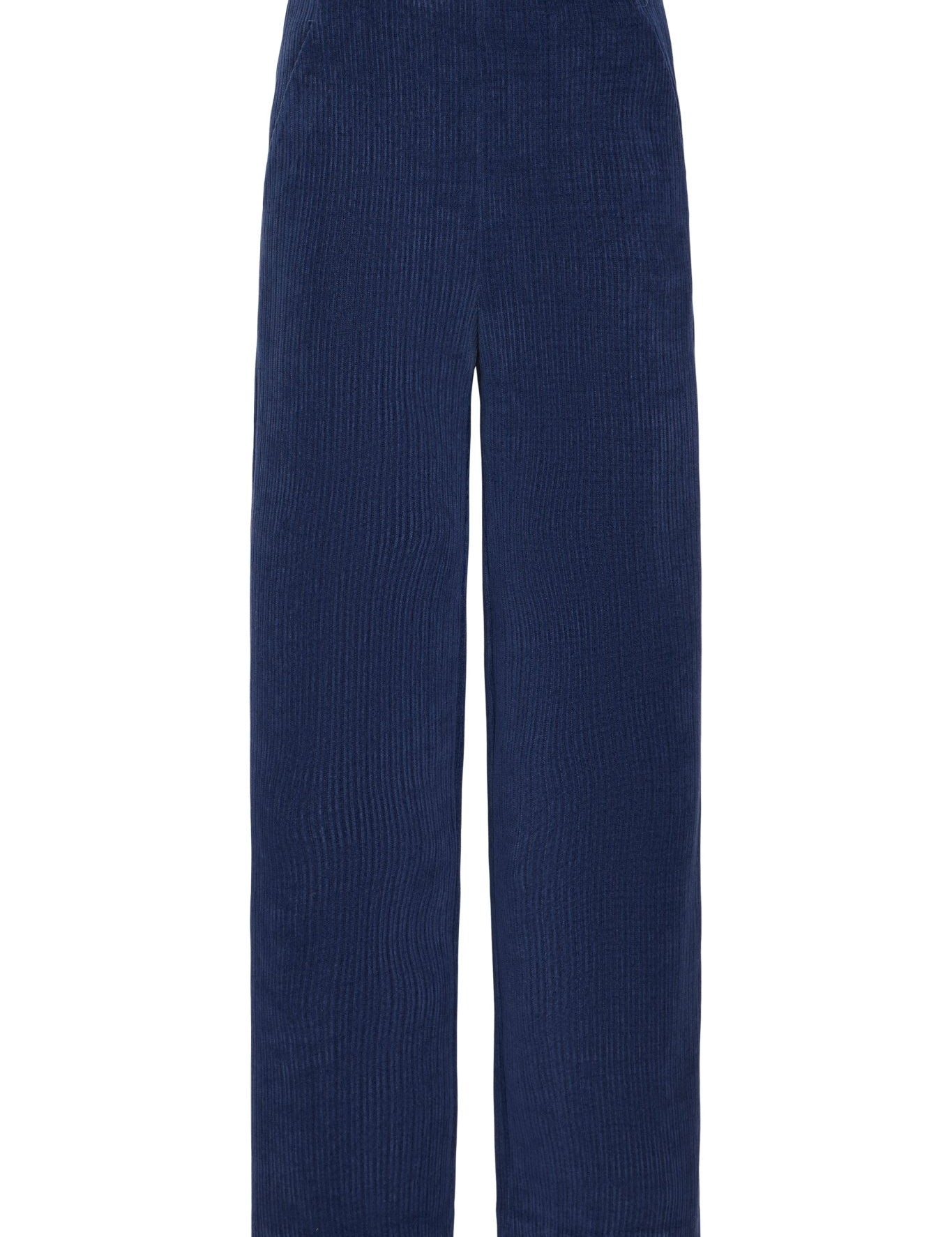 Cordhose weit in Dunkelblau - Blossom Hair & Fashion