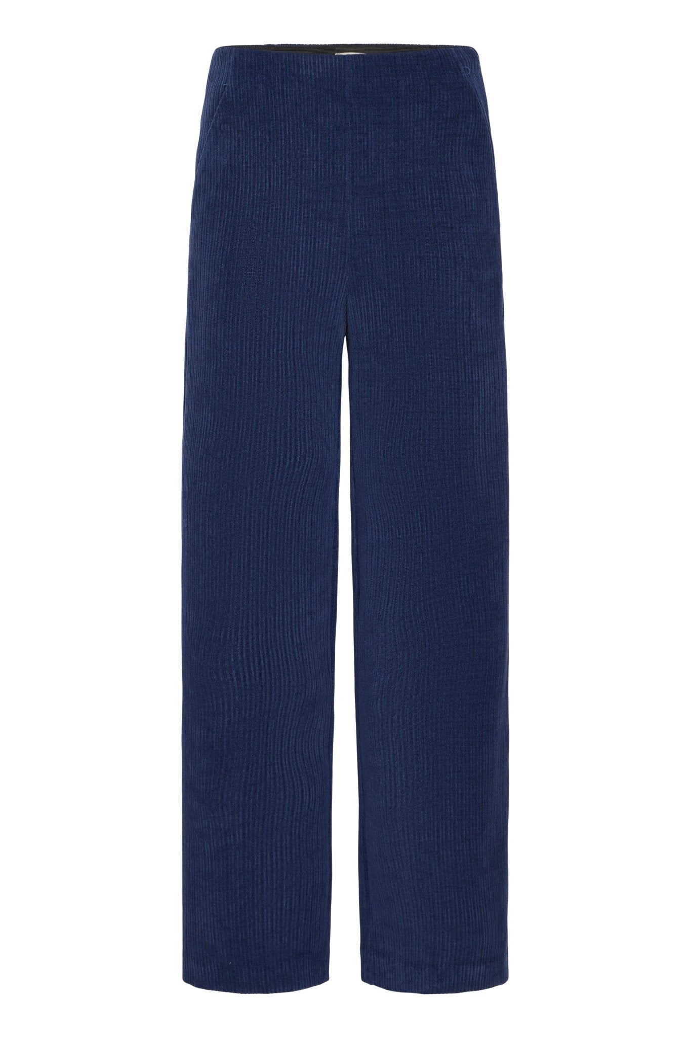 Cordhose weit in Dunkelblau - Blossom Hair & Fashion