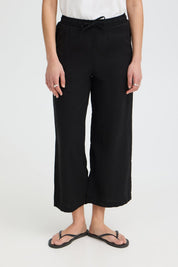 Culotte mit Kordelzug schwarz - Blossom Hair & Fashion