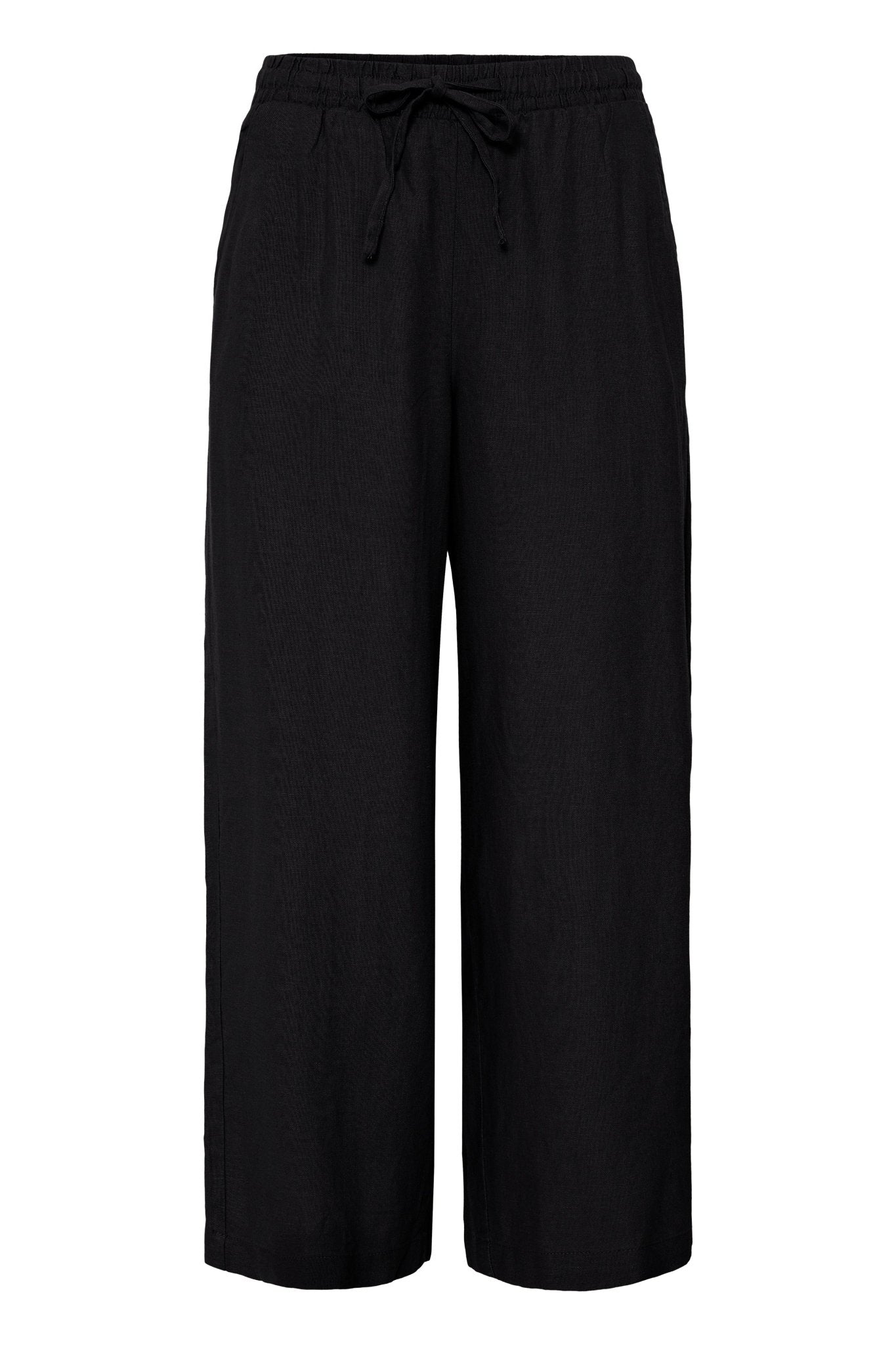 Culotte mit Kordelzug schwarz - Blossom Hair & Fashion