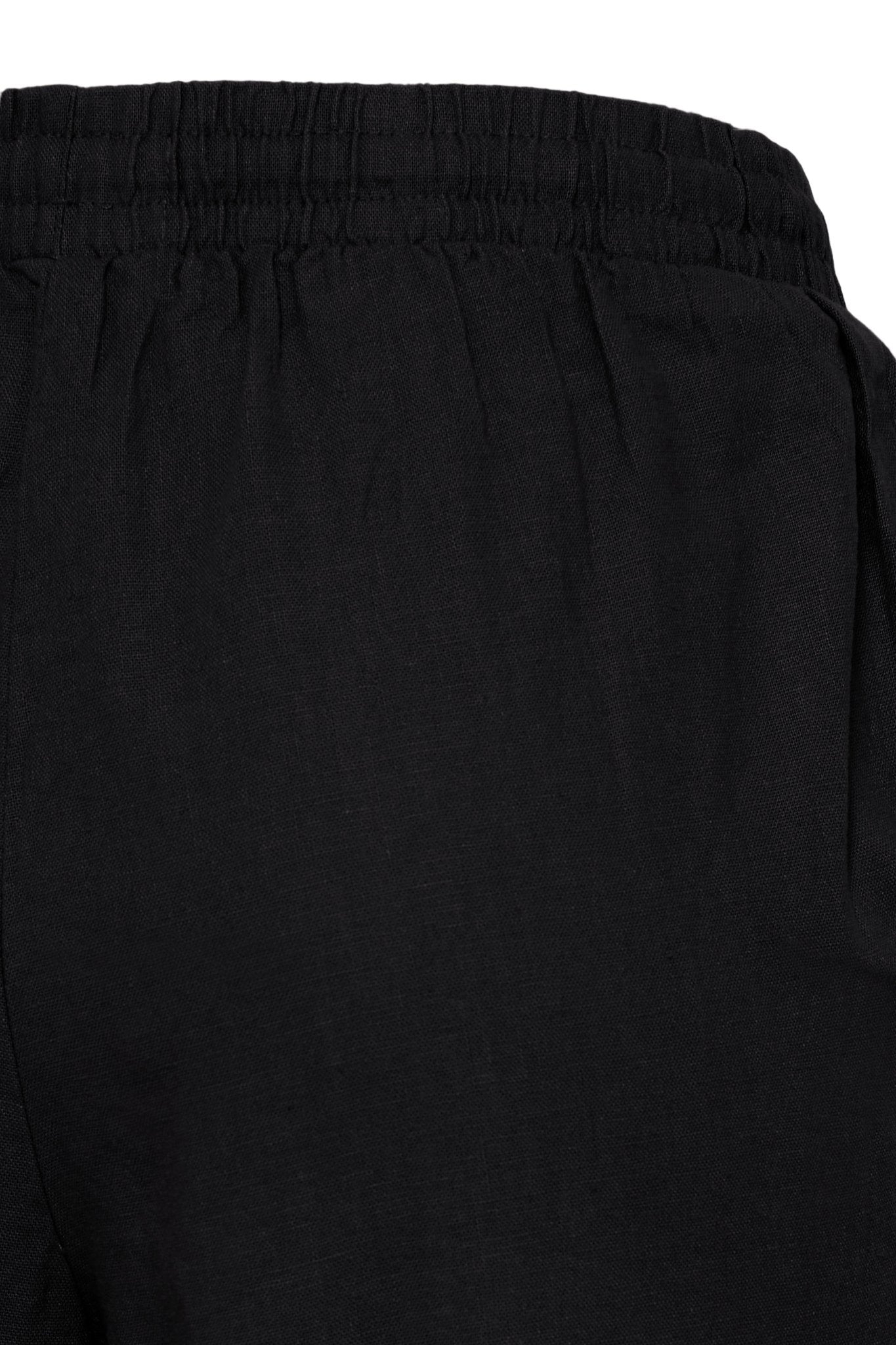 Culotte mit Kordelzug schwarz - Blossom Hair & Fashion